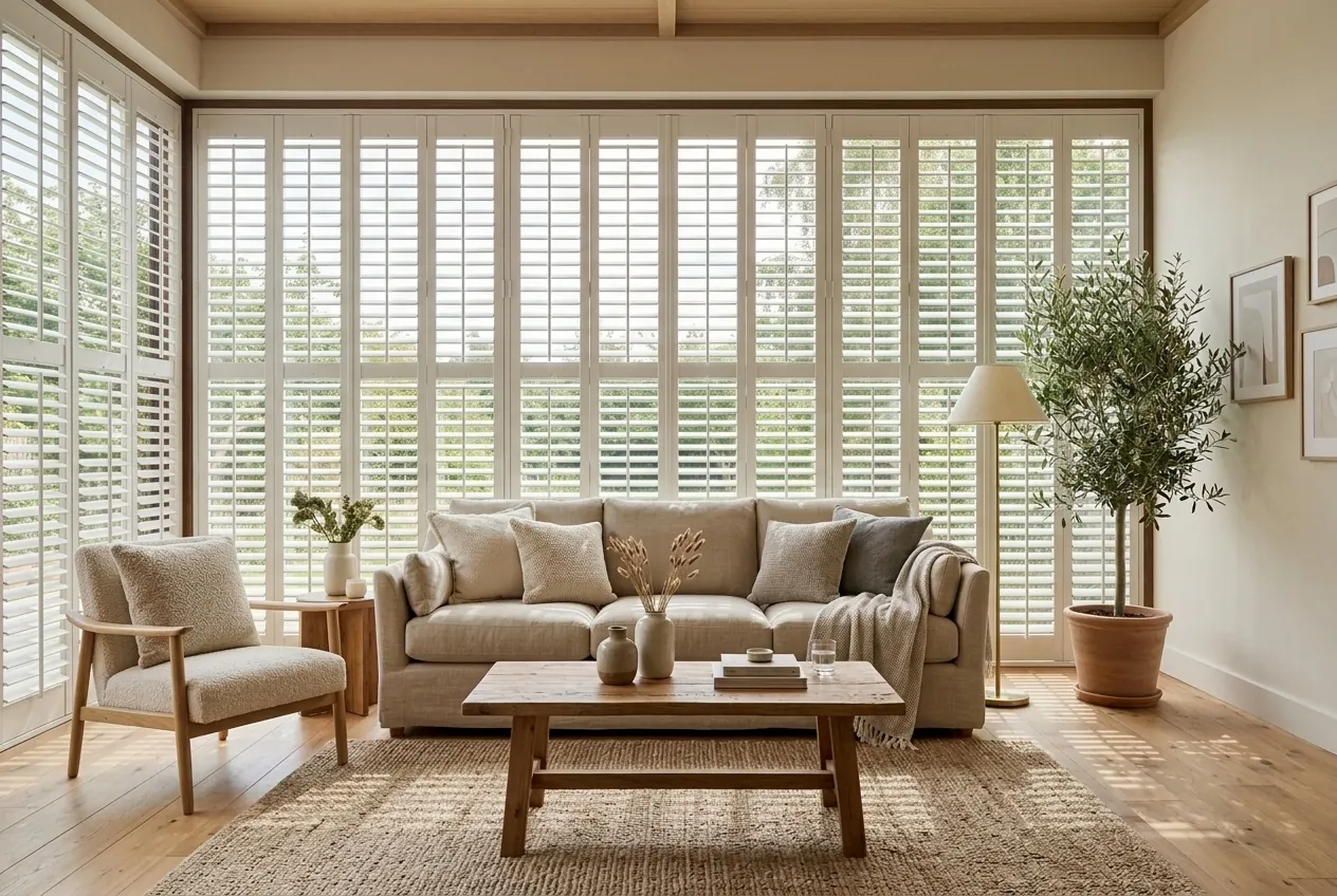 After — with Shutters NI plantation shutters